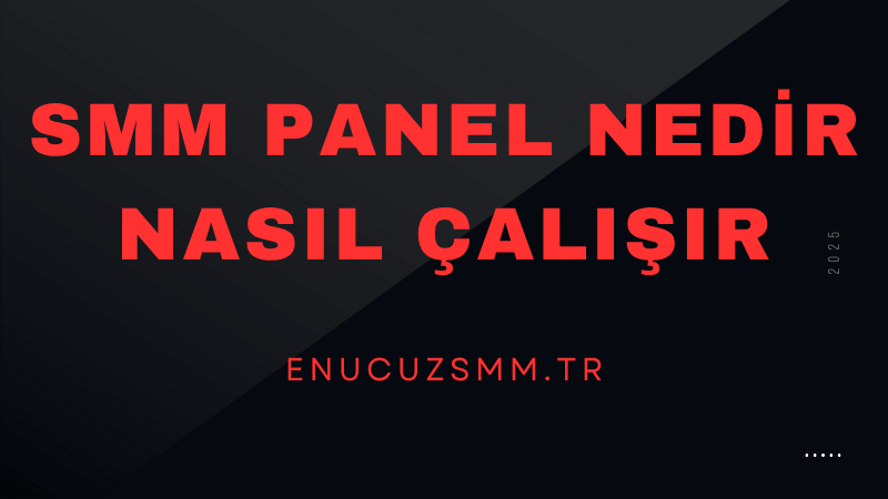SMM Panel Nedir ve Nasıl Çalışır?